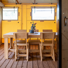 YALA Sunshine 38 Luxury Canvas Glamping Lodge | 2-Bedroom | 4–5 Guests | Safari Design