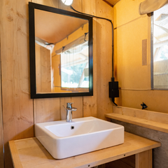 YALA Sunshine 38 Luxury Canvas Glamping Lodge | 2-Bedroom | 4–5 Guests | Safari Design
