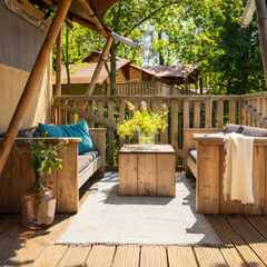 YALA Dreamer 49 Luxury Canvas Glamping Lodge | 2-Bed + Box Bed | 6–8 Guests | Roll-Up Walls