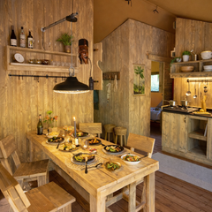 YALA Dreamer 49 Luxury Canvas Glamping Lodge | 2-Bed + Box Bed | 6–8 Guests | Roll-Up Walls