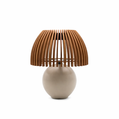 Les Jardins Alba Solar Outdoor LED Table Lamp