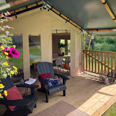 YALA Comet 20 Luxury Canvas Glamping Lodge | 2–5 Guests | Flexible Layout | Resort-Ready