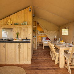 YALA Comet 27 Luxury Canvas Glamping Lodge | 2–6 Guests | Flagship Safari Lodge