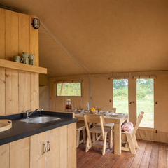 YALA Comet 27 Luxury Canvas Glamping Lodge | 2–6 Guests | Flagship Safari Lodge