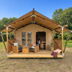 YALA Comet 27 Luxury Canvas Glamping Lodge | 2–6 Guests | Flagship Safari Lodge