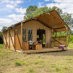 YALA Comet 27 Luxury Canvas Glamping Lodge | 2–6 Guests | Flagship Safari Lodge