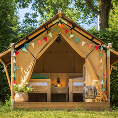 YALA Sparkle 7.5 Luxury Canvas Glamping Lodge | 2 Guests | Couples Retreat | Resort-Ready