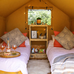 YALA Sparkle 7.5 Luxury Canvas Glamping Lodge | 2 Guests | Couples Retreat | Resort-Ready