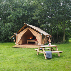 YALA Sparkle 12 Luxury Canvas Glamping Lodge | 2 Guests | Couples Retreat | Resort-Ready