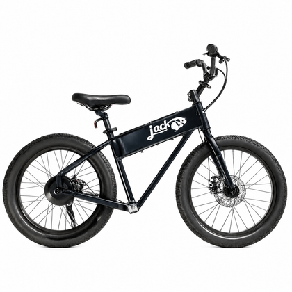 JackRabbit XG micro eBike, folded aluminum frame profile view