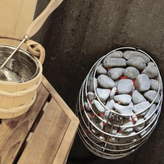 HUUM Drop Electric Sauna Heater Package 4.5-9kW | UKU Wi-Fi | Stones Included | Made in Estonia