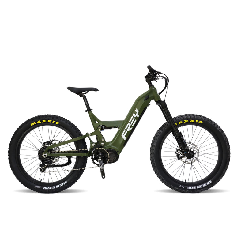 Frey CC FAT E-Bike - Bafang M620 Fat Tire Full Suspension