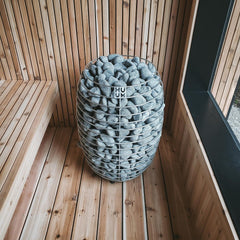 HUUM Hive Electric Sauna Heater Package 12/15/18kW | UKU Wi-Fi | Stones Included | Made in Estonia