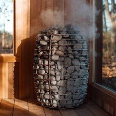 HUUM Hive Electric Sauna Heater Package 12/15/18kW | UKU Wi-Fi | Stones Included | Made in Estonia