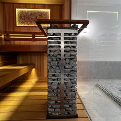 HUUM Steel Electric Sauna Heater Package 6-10.5kW | UKU Wi-Fi | Stones Included | Made in Estonia