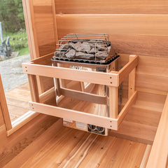 Harvia KIP 6kW Wall-Mount Electric Sauna Heater | Built-In Controls | Made in Finland