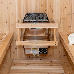 Harvia KIP 8kW Wall-Mount Electric Sauna Heater | Built-In Controls | Made in Finland