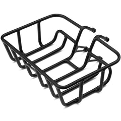 Large A7/D52.0/D52.020" Front Basket – black metal front basket product view