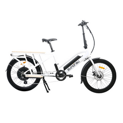 Eunorau MAX-CARGO 2.0 Long-Tail Step-Through Electric Cargo Bike