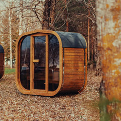 Mande Spa USA  MW12 ThermoWood Outdoor Sauna – MW12-2504/0001