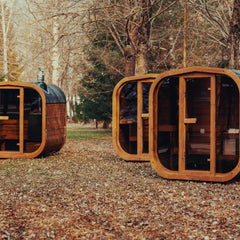 Mande Spa USA  MW12 ThermoWood Outdoor Sauna – MW12-2504/0001