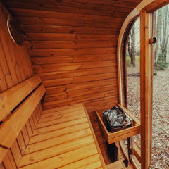 Mande Spa USA  MW12 ThermoWood Outdoor Sauna – MW12-2504/0001