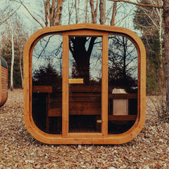 Mande Spa USA  MW12 ThermoWood Outdoor Sauna – MW12-2504/0001