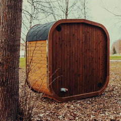 Mande Spa USA  MW12 ThermoWood Outdoor Sauna – MW12-2504/0001