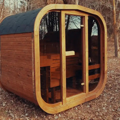 Mande Spa USA  MW16 ThermoWood Outdoor Sauna – MW16-2504/0001