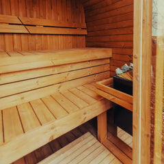 Mande Spa USA  MW16 ThermoWood Outdoor Sauna – MW16-2504/0001