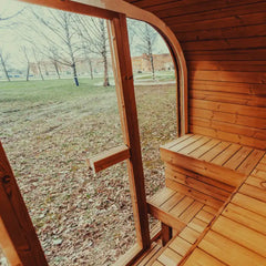 Mande Spa USA  MW16 ThermoWood Outdoor Sauna – MW16-2504/0001