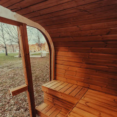 Mande Spa USA  MW16 ThermoWood Outdoor Sauna – MW16-2504/0001