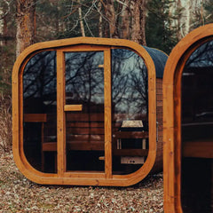 Mande Spa USA  MW16 ThermoWood Outdoor Sauna – MW16-2504/0001