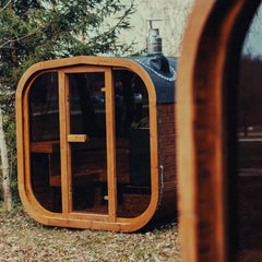 Mande Spa USA MW20 ThermoWood Outdoor Sauna – MW20-2504/0001