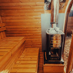 Mande Spa USA MW20 ThermoWood Outdoor Sauna – MW20-2504/0001