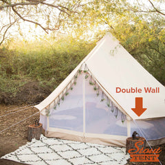 Stout Tent Pro Series – 16 ft Luxury Canvas Bell Tent