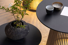 Les Jardins – HALO Glow Table Solar LED Outdoor Side Table  LJ-HALO