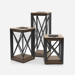 Les Jardins Soho Solar Outdoor LED Lantern