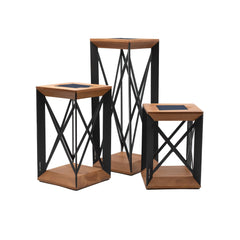 Les Jardins Soho Solar Outdoor LED Lantern