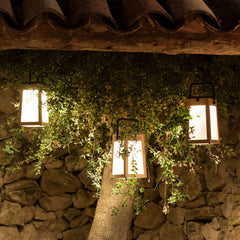 Les Jardins Tecka Solar Outdoor LED Lantern