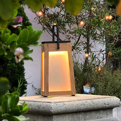 Les Jardins Tecka Solar Outdoor LED Lantern