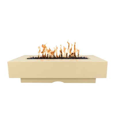 The Outdoor Plus - Del Mar Collection Rectangular Concrete Fire Pit Table