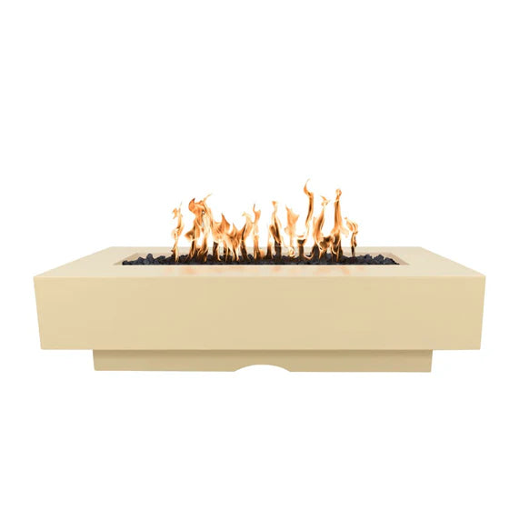 The Outdoor Plus - Del Mar Collection Rectangular Concrete Fire Pit Table