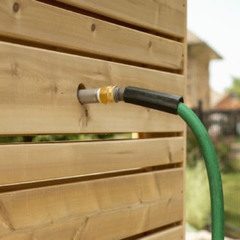 Dundalk LeisureCraft Savannah Standing Outdoor Cedar Shower CTC205