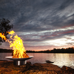 Fire Pit Art  Bella Vita 46" Sculptural Fire Pit – BV46