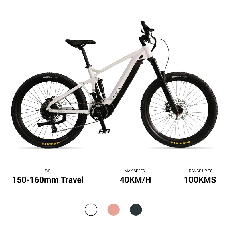 Frey EVOLVE NEO & NEO PRO Full Suspension Electric Mountain B