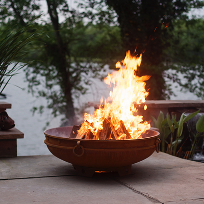 Fire Pit Art Emperor Sculptural Fire Pit – EMPEROR