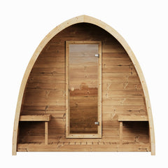 SaunaLife G3 Outdoor Pod Sauna Arched Roof Nordic