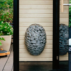 HUUM Drop Electric Sauna Heater Package 4.5-9kW | UKU Wi-Fi | Stones Included | Made in Estonia