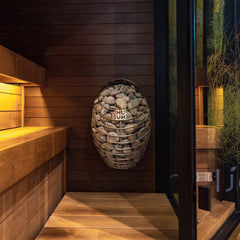 HUUM Drop Electric Sauna Heater Package 4.5-9kW | UKU Wi-Fi | Stones Included | Made in Estonia